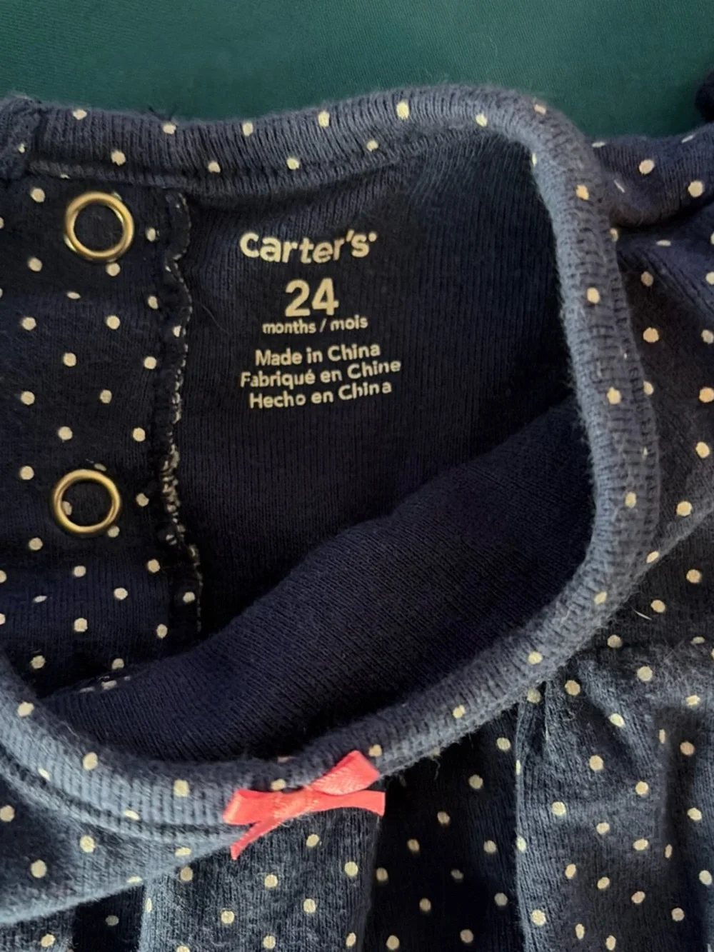 Carters soft navy